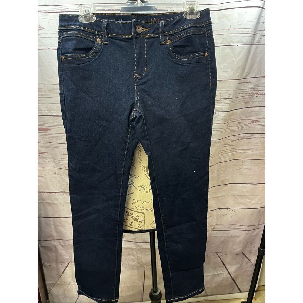 Simply Vera Vera Wang Skinny Ankle Jeans Dark Wash Women's Size 4